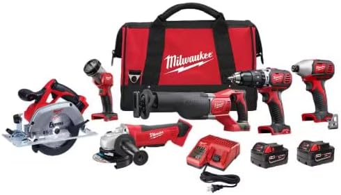 Milwaukee 2696-26 — профессиональный набор из 6 аккумуляторных инструментов M18 LITHIUM-ION
