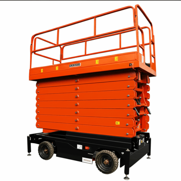 Подъёмник ножничный GROST Tower Drive BS 500-14 с выдвижной платформой