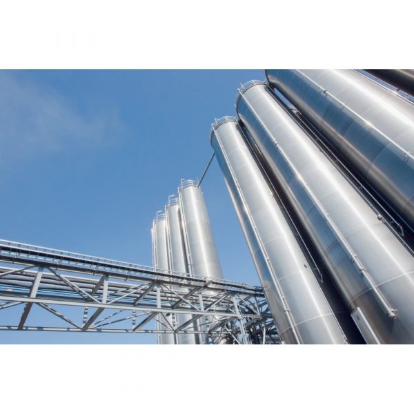 Сварной силос Zeppelin Weld-Tec для хранения муки и сыпучих материалов в Казахстане